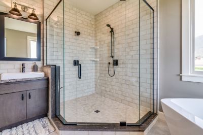 Glass Panel Shower Walls
